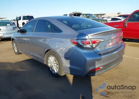 2016 Hyundai Sonata Hybrid Se из США, поврежденный, VIN KMHE24L18GA041780